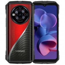 Смартфон защищенный Doogee S118 Pro 8 / 512Gb black red с NFC и АКБ 10800 мАч (черно красный)