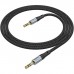 Кабель переходник 3.5 - 3.5 - Hoco UPA26 Fresh digital audio conversion cable mini-jack папа папа
