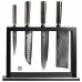 Набор кухонных ножей Xiaomi Huo Hou Damascus Kitchen Knife Set (HU0073) 4 штуки + подставка