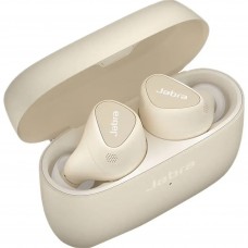 Беспроводные наушники Jabra Elite 5 ANC золотисто бежевые