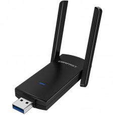 Wi-Fi - USB адаптер COMFAST 2 диапазона 2.4 + 5 ГГц 1300 Мбит/с