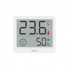Термометр - гигрометр Duka ATuMan TH mini белый