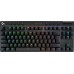 Клавиатура для геймеров Logitech G Pro X TKL LightSpeed с подсветкой черная (920-012136)
