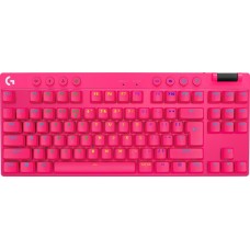 Игровая клавиатура Logitech G Pro X TKL Lightspeed Tactile Magenta (920-012159)