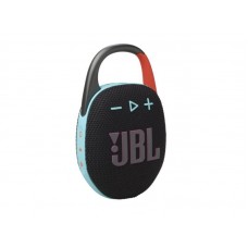 Портативная беспроводная колонка JBL Clip 5 (JBLCLIP5BLKOAM) с клипсой черно оранжевая