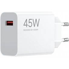 Зарядный адаптер - блок быстрый Xiaomi 45W Turbo Charg USB-A (BHR07SLEU)