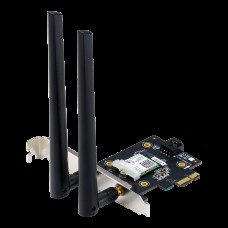 Wi-Fi + Bluetooth адаптер 2 в 1 - сетевая карта с 2 внешними антеннами ASUS PCE-AX1800