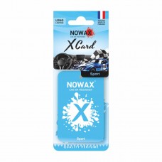 Ароматизатор Nowax X Card Sport NX07532 производство Украина