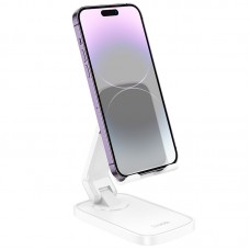 Подставка настольная - держатель для телефона Hoco HD8 Blackfish universal desktop holder белый