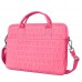 Сумка для ноутбука WiWU Cosmo Laptop Slim Bag 13.3 Hot pink (темно розовая)