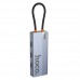 Порт-репликатор мульти-адаптер HOCO HB50 Wow 5-in-1 multi-function converter  (HDTV+PD+USB 3.0*3)