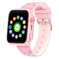 Детские смарт часы XO H130 4G GPS розовые