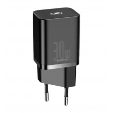 Зарядное устройство - блочок - сетевой адаптер Baseus Super Si 30W 1 USB-C (CCSUP-J01) черный