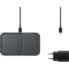 Зарядное устройство беспроводное Samsung Wireless Charger Duo EP-P5400 с кабелем (with TA) (EP-P5400TBRG) черн
