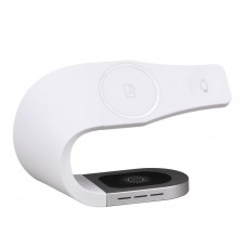Зарядное устройство - беспроводная док станция Magsafe Y35 3-in-1 15w wireless charger ip vers черная