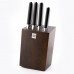 Набор Huo Hou Fire Compound Steel Knife Set (4 ножа с подставкой) HU0033