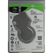 Жесткий диск для ноутбуков 2.5 дюйма 2 Tb Seagate BarraCuda SATA3 (ST2000LM015)