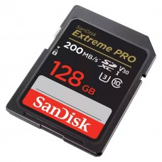 Карта памяти SDXC SanDisk Extreme PRO 128 Gb U3 V30 (140Mb/s) SDSDXXD-128G-GN4IN