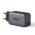 Зарядное устройство - блок питания 3 порта Ugreen Nexode 65W GaN II 2*Type-C + 1*USB (2C1A) 8823366
