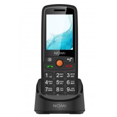 Телефон с док-станицей - подставкой Nomi i2440 черный
