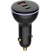 Зарядное устройство для авто Ldnio c102 160W 2 USB-С + 1 USB-A 3 port car charger адаптер быстрой зарядки