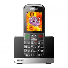 Телефон кнопочный Maxcom MM720 с кредлом (док-станцией)
