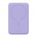 Внешний аккумулятор беспроводной Baseus Magnetic Mini Wireless Fast Charge Power Bank 20000mAh 20W фиолетовый