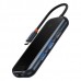 Адаптер мультипортовый - хаб Baseus AcmeJoy 8-Port Type-C HUB Adapter (WKJZ010613)