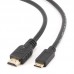Кабель mini Hdmi - Hdmi (C - A) 1.8 метра Cablexpert