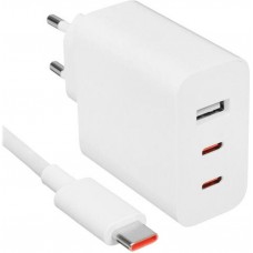 Зарядный комплект блок и кабель Xiaomi 67W 3 выхода GaN Charger 2 USB-C + 1 USB-A