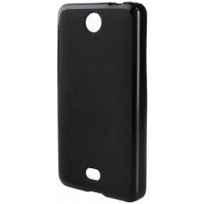 Чехол Накладка Drobak для Microsoft Lumia 430 Nokia черная код 215626