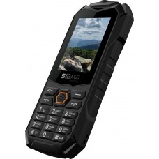 Телефон защищенный кнопочный Sigma mobile X-treme PV68 черно-оранжевый