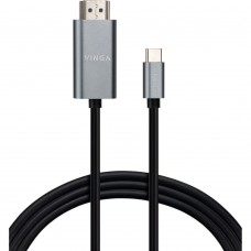 Кабель Vinga TYPE-C to HDMI 1.5 метра (VCPVCCH1415)