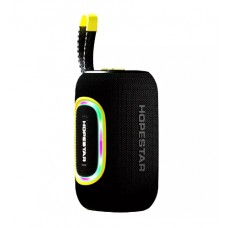 Колонка Bluetooth HOPESTAR P65 LED черная з подсветкой