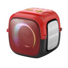 Портативная беспроводная акустика - колонка Hopestar PartyOne Mini черно-красная
