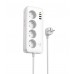Сетевой удлинитель Hoco AC22 Sunlight PD30W 4 розетки 1.5m Белый