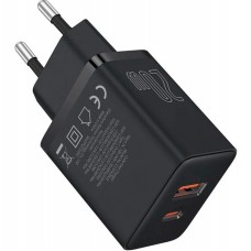 Зарядное устройство Baseus Cube Fast Charger C+U 20W EU Cluster P10111403113-00 Черный