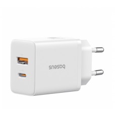 Зарядное устройство Baseus Cube Fast Charger C+U 20W EU Cluster P10111403213-00 Белый