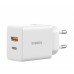Зарядное устройство Baseus Cube Fast Charger C+U 20W EU Cluster P10111403213-00 Белый