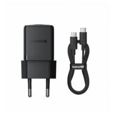 Сетевой адаптер Baseus Palm Fast Charger 1C 30W + Cable Type-C to Type-C P10111605113-01 Черный