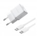 Сетевой адаптер Baseus Palm Fast Charger 1C 30W + Cable Type-C to Type-C P10111605213-01 Белый