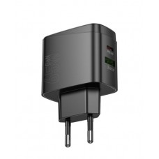 Сетевое зарядное устройство Hoco CS63A Bright PD65W (1A1C) Черное