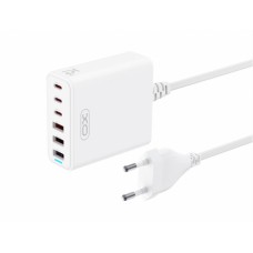 Зарядное устройство XO L133 75W GaN 3A+3C 6 портов Desktop Fast Charger with 1.5M Power Cord