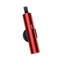 Аварийный молоток и нож для ремня автомобильный Baseus Sharp Tool Safety Hammer CRSFH-09 Красный