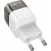 Адаптер питания - зарядное устройство Hoco C125a 25W 1 USB-C прозрачно черное