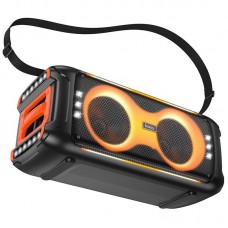 Акустика беспроводная - караоке система Hoco ha9 Kayman dual-mic outdoor BT speaker