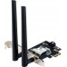 WiFi 7 + Bluetooth 5.4 адаптер Asus PCE-BE6500 (до 2882 Mbps) 2 внешние антенны