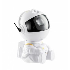 Ночник проектор XO CF4 mini Astronaut Sky Projection Lamp Белый