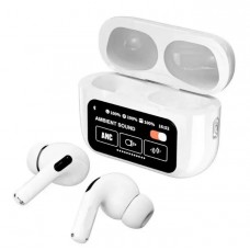 Блютуз наушники AirPods A9 Pro Touch Screen ANC/ENC Белые