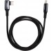 Кабель угловой Gelius Corner Type-C to Type-C 100W 1.2 метра поворотный 90 градусов (GP-UCN011)